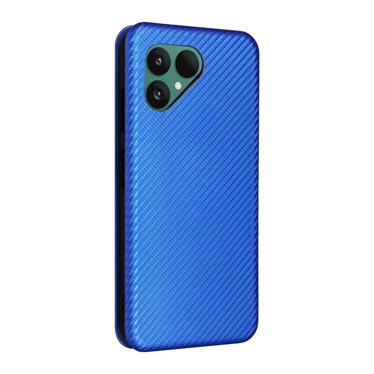For Fairphone 6 Carbon Fiber Texture Flip Leather Phone Case