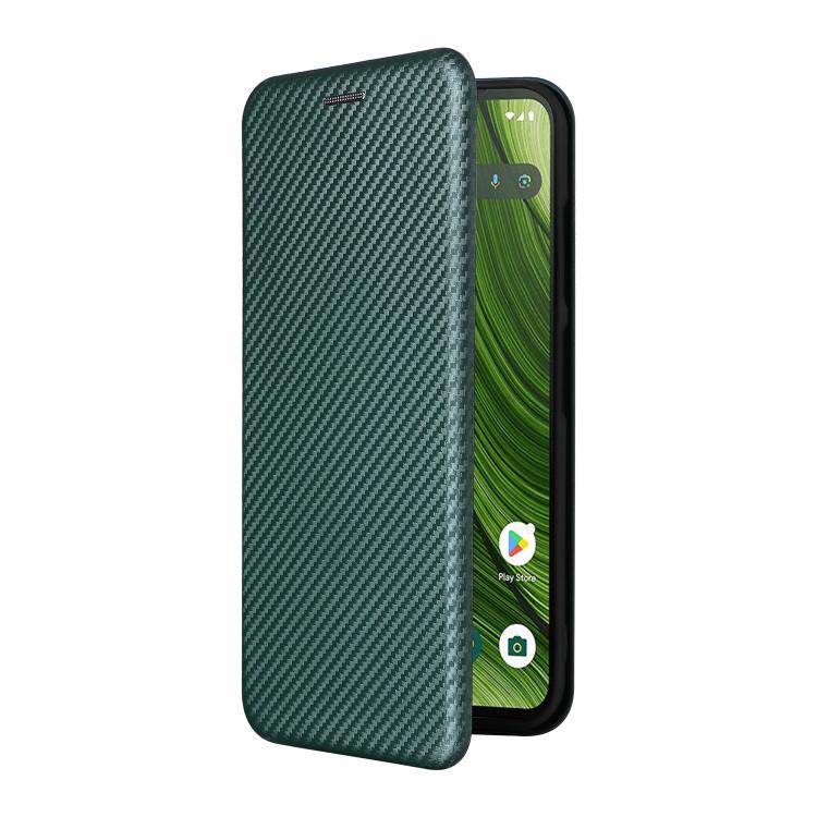 For Fairphone 6 Carbon Fiber Texture Flip Leather Phone Case