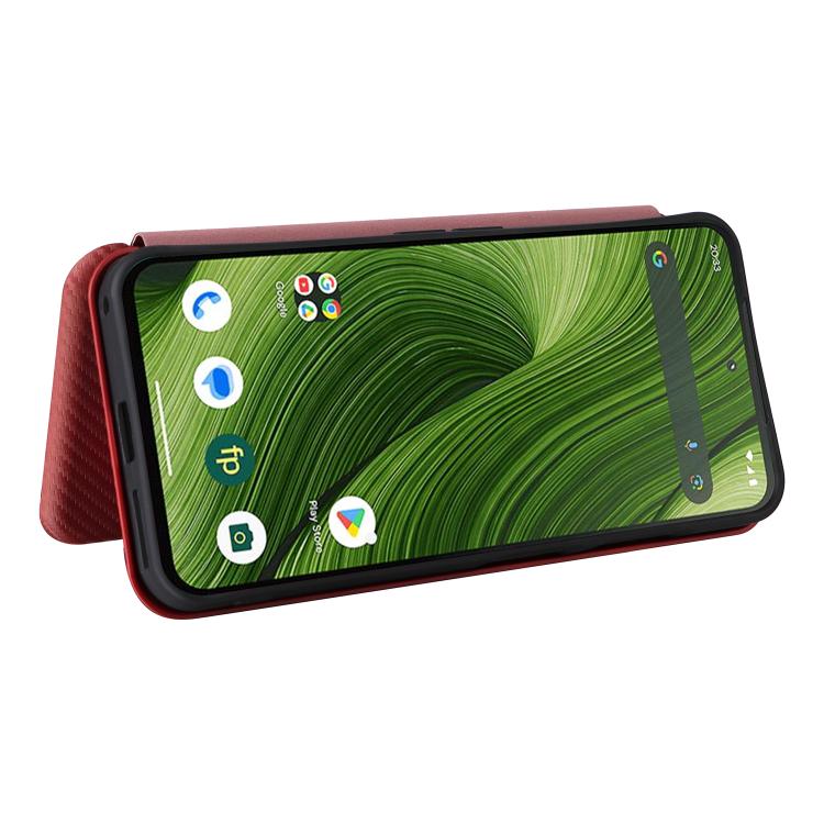 For Fairphone 6 Carbon Fiber Texture Flip Leather Phone Case
