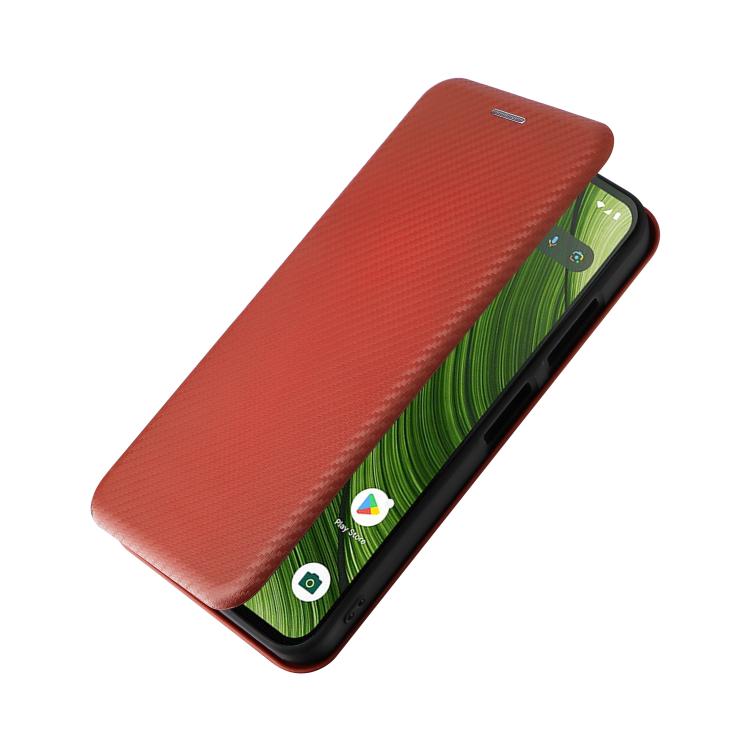 For Fairphone 6 Carbon Fiber Texture Flip Leather Phone Case