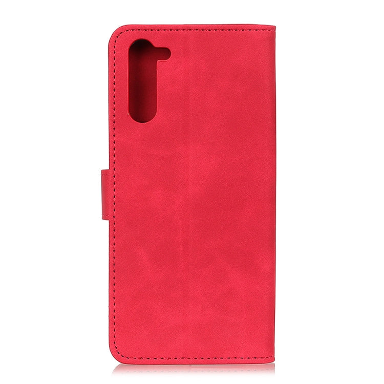 For OnePlus Nord KHAZNEH Retro Texture PU + TPU Horizontal Flip Leather Case with Holder & Card Slots & Wallet