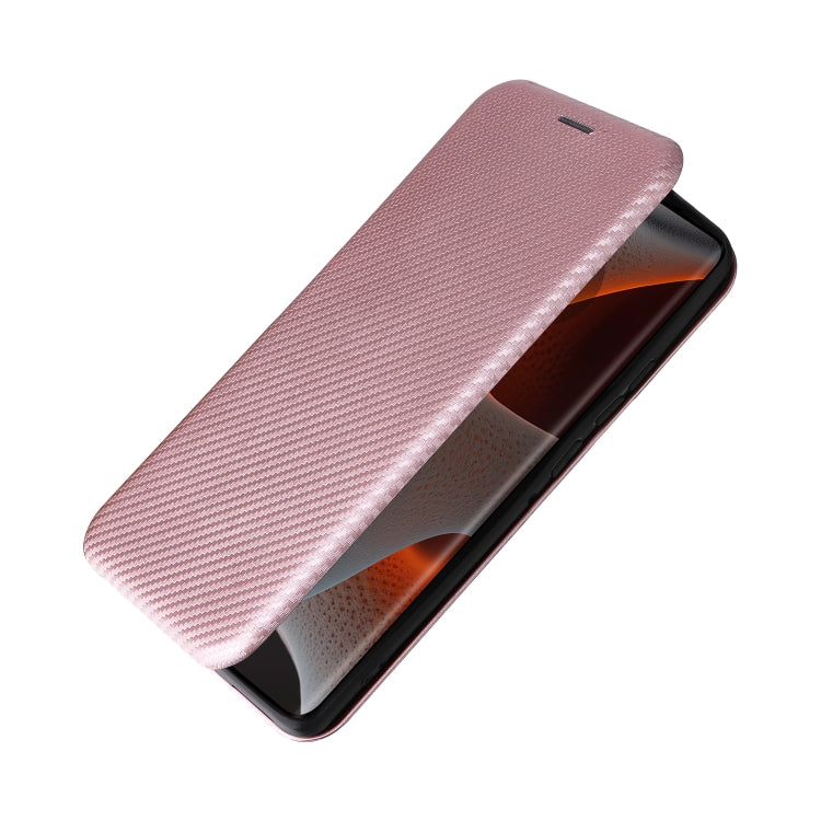 For Motorola Edge 50 Pro Carbon Fiber Texture Flip Leather Phone Case