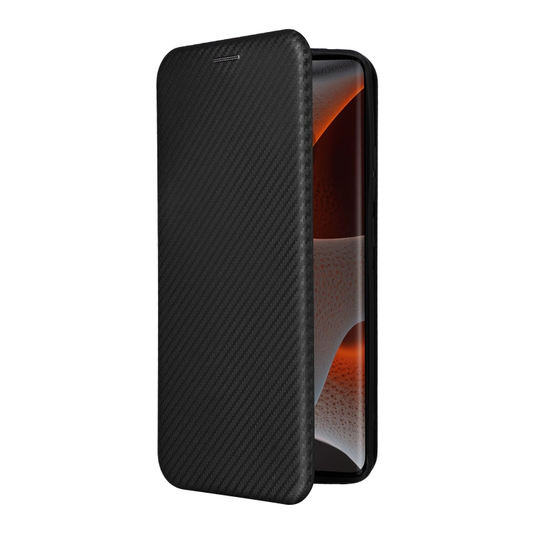 For Motorola Edge 50 Pro Carbon Fiber Texture Flip Leather Phone Case