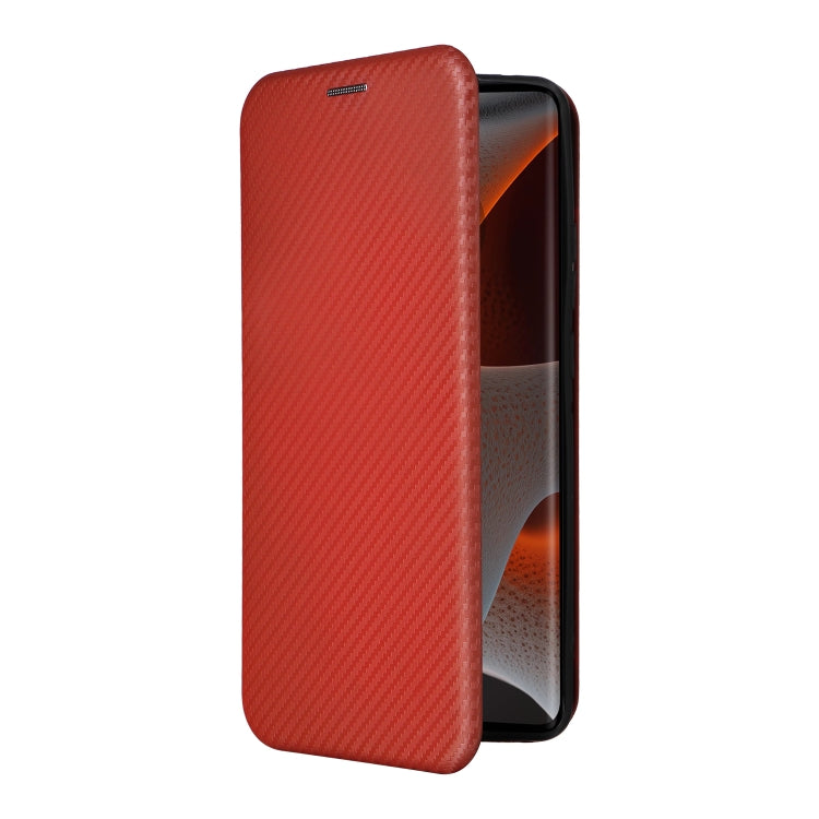 For Motorola Edge 50 Pro Carbon Fiber Texture Flip Leather Phone Case