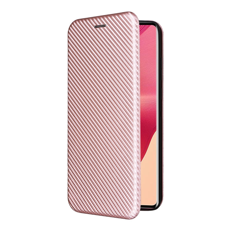 For Motorola Edge 50 Fusion Carbon Fiber Texture Flip Leather Phone Case