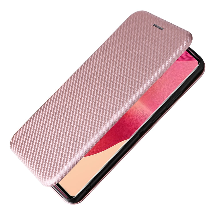 For Motorola Edge 50 Fusion Carbon Fiber Texture Flip Leather Phone Case