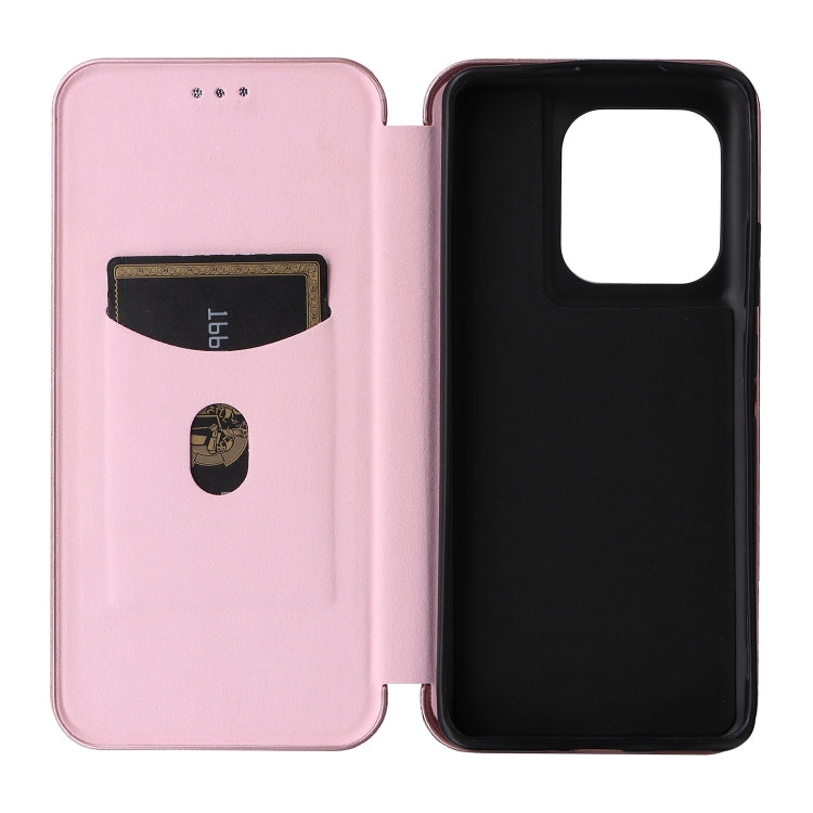 For Motorola Edge 50 Ultra Carbon Fiber Texture Flip Leather Phone Case