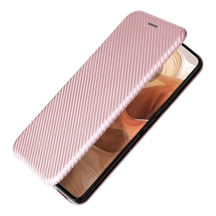 For Motorola Edge 50 Ultra Carbon Fiber Texture Flip Leather Phone Case