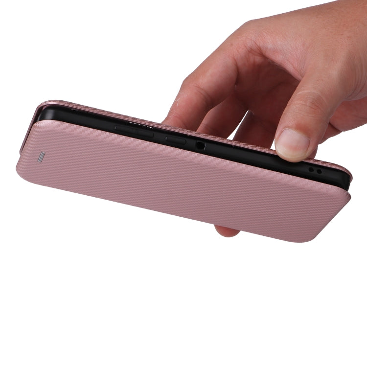 For Motorola Edge 50 Ultra Carbon Fiber Texture Flip Leather Phone Case