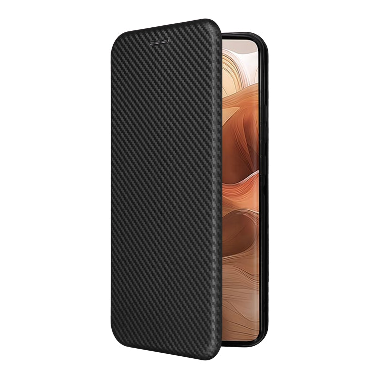 For Motorola Edge 50 Ultra Carbon Fiber Texture Flip Leather Phone Case