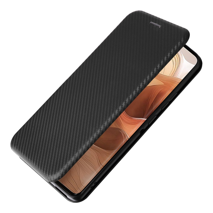 For Motorola Edge 50 Ultra Carbon Fiber Texture Flip Leather Phone Case