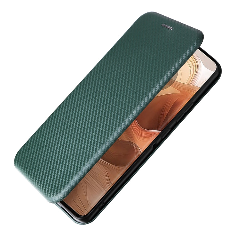 For Motorola Edge 50 Ultra Carbon Fiber Texture Flip Leather Phone Case