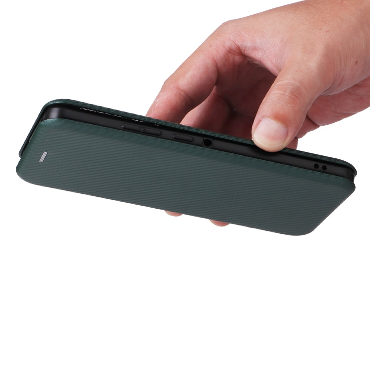 For Motorola Edge 50 Ultra Carbon Fiber Texture Flip Leather Phone Case