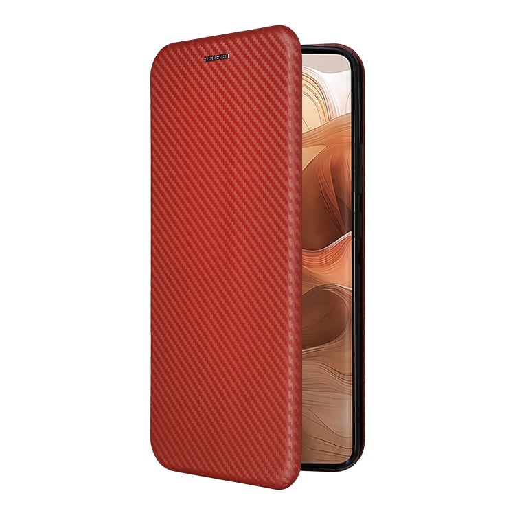 For Motorola Edge 50 Ultra Carbon Fiber Texture Flip Leather Phone Case
