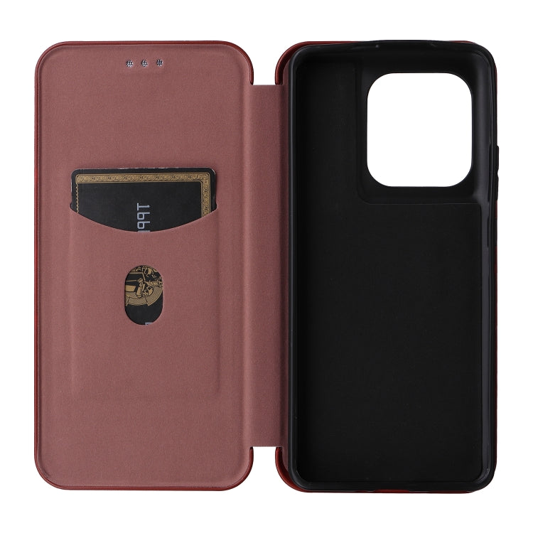 For Motorola Edge 50 Ultra Carbon Fiber Texture Flip Leather Phone Case