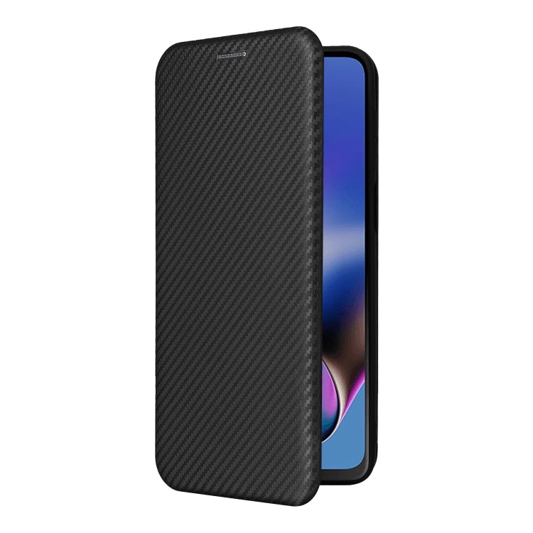 For Motorola Moto G54 5G / G64 / G64y Carbon Fiber Texture Flip Leather Phone Case