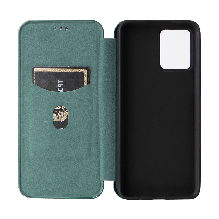 For Motorola Moto G54 5G / G64 / G64y Carbon Fiber Texture Flip Leather Phone Case