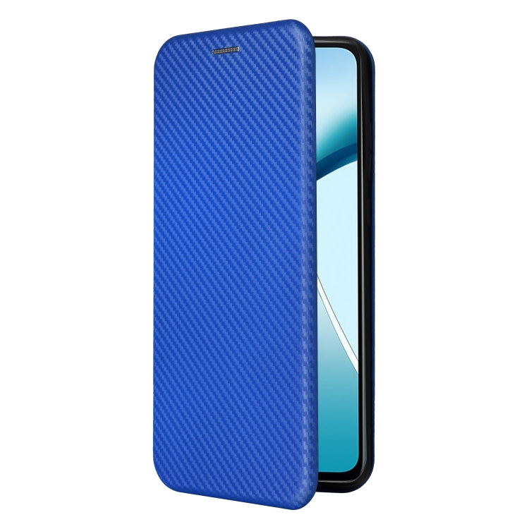 For Motorola Moto G85 Carbon Fiber Texture Flip Leather Phone Case