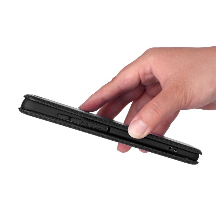 For Motorola Edge 60 Pro Carbon Fiber Texture Flip Leather Phone Case