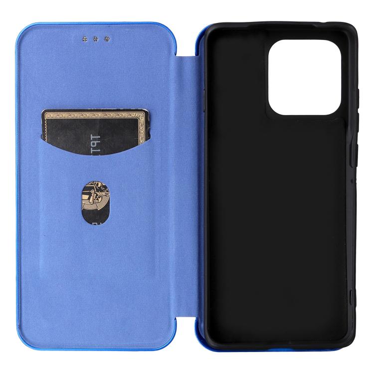 For Motorola Edge 60 Pro Carbon Fiber Texture Flip Leather Phone Case