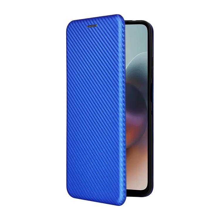 For Motorola Moto G56 / G66j / G66y 5G Carbon Fiber Texture Flip Leather Phone Case