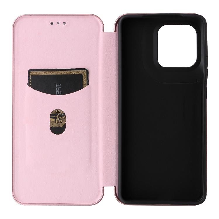 For Motorola Moto G86 5G Carbon Fiber Texture Flip Leather Phone Case