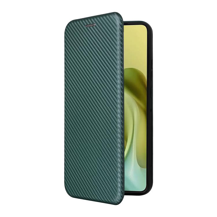 For Motorola Moto G86 5G Carbon Fiber Texture Flip Leather Phone Case