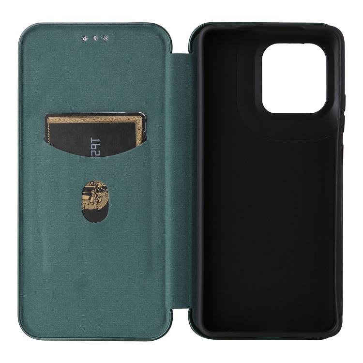 For Motorola Moto G86 5G Carbon Fiber Texture Flip Leather Phone Case