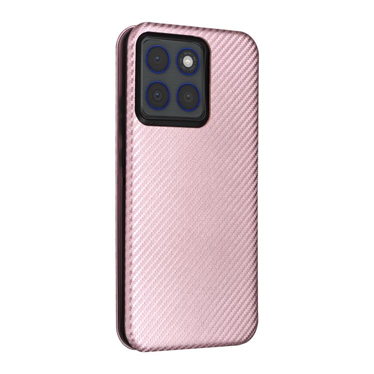 For Motorola Edge 70 5G Carbon Fiber Texture Flip Leather Phone Case