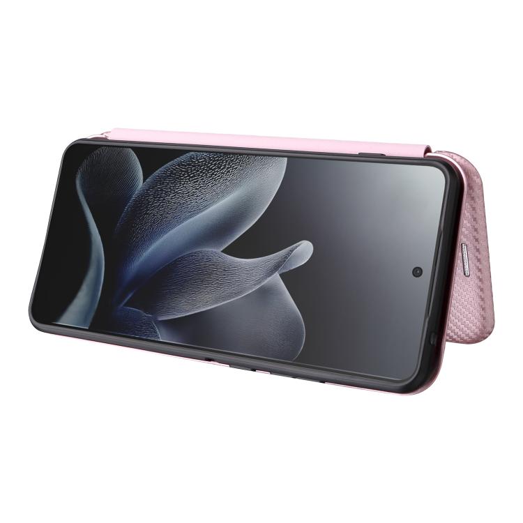 For Motorola Edge 70 5G Carbon Fiber Texture Flip Leather Phone Case
