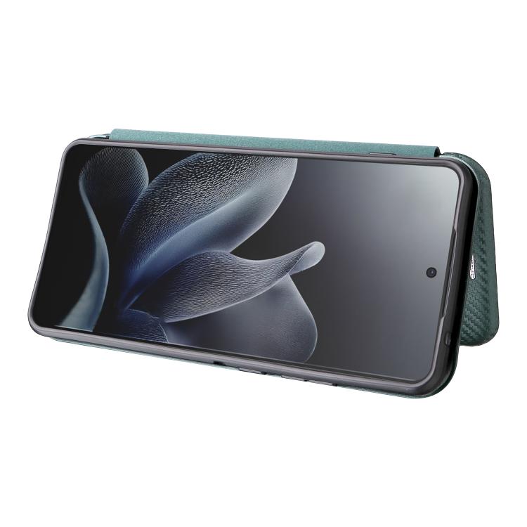 For Motorola Edge 70 5G Carbon Fiber Texture Flip Leather Phone Case