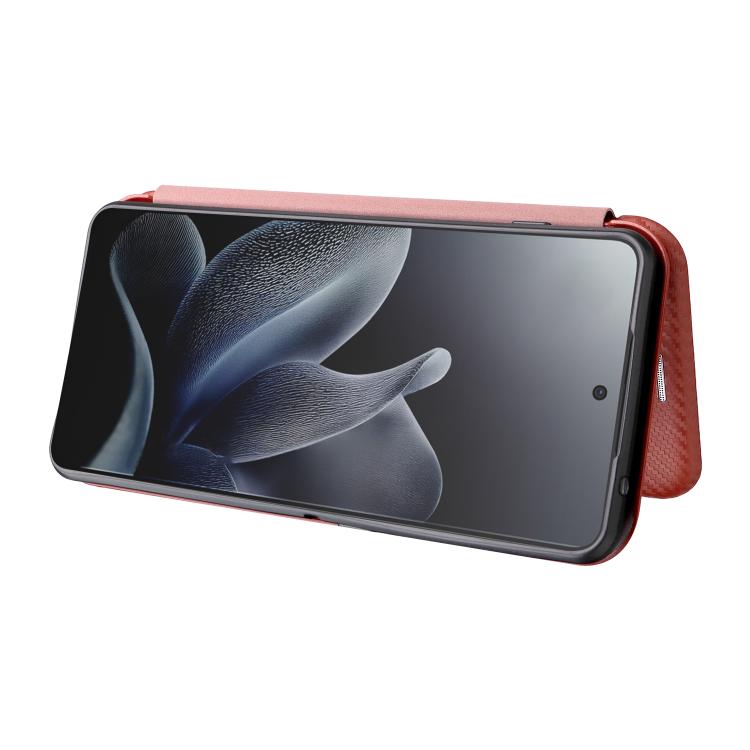 For Motorola Edge 70 5G Carbon Fiber Texture Flip Leather Phone Case
