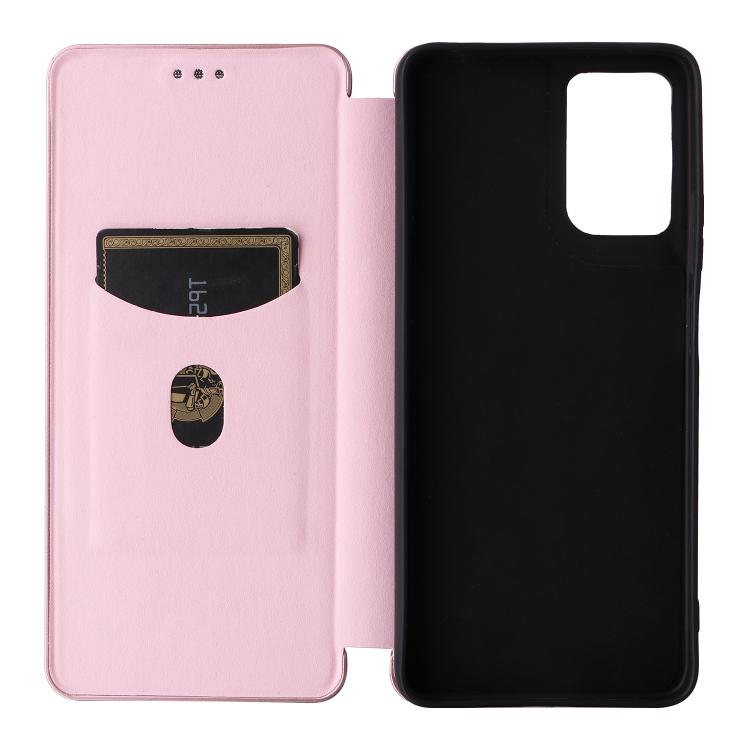 For Motorola Moto G06 4G / G06 Power 4G Carbon Fiber Texture Flip Leather Phone Case