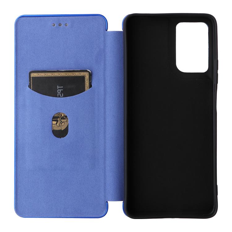 For Motorola Moto G06 4G / G06 Power 4G Carbon Fiber Texture Flip Leather Phone Case