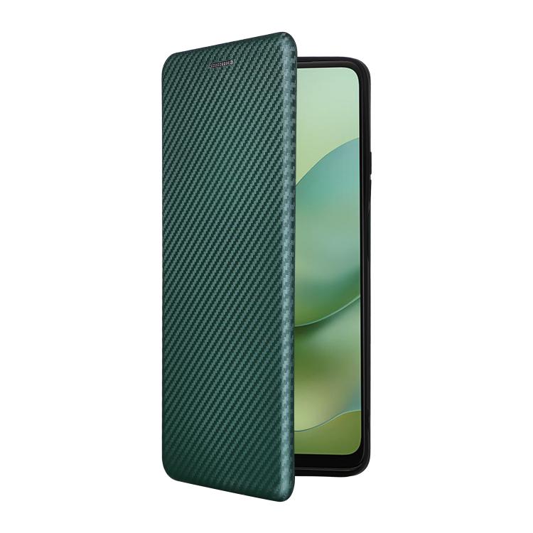 For Motorola Moto G06 4G / G06 Power 4G Carbon Fiber Texture Flip Leather Phone Case