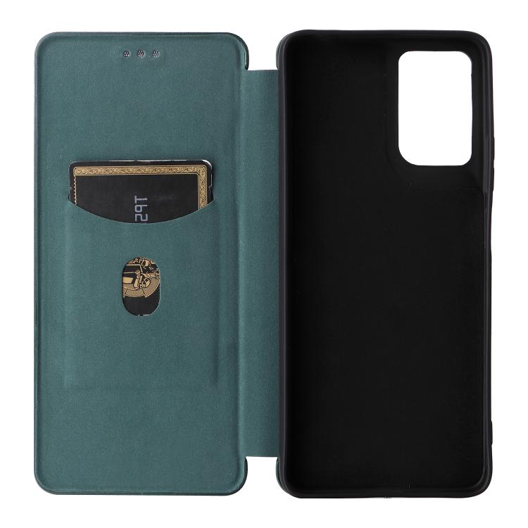 For Motorola Moto G06 4G / G06 Power 4G Carbon Fiber Texture Flip Leather Phone Case