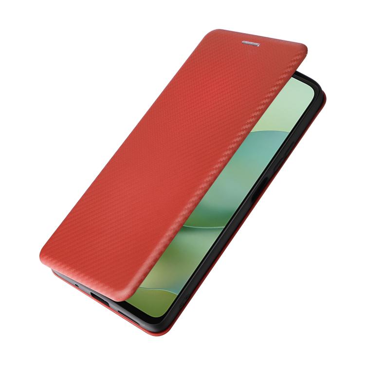 For Motorola Moto G06 4G / G06 Power 4G Carbon Fiber Texture Flip Leather Phone Case