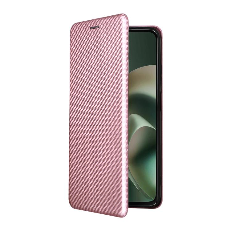 For Motorola Moto G67 Power 5G Carbon Fiber Texture Flip Leather Phone Case