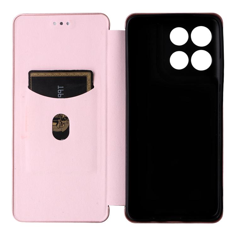 For Motorola Moto G67 Power 5G Carbon Fiber Texture Flip Leather Phone Case