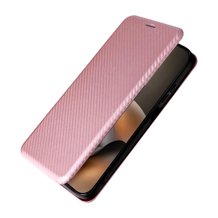 For Motorola Moto G67 5G / G77 5G Carbon Fiber Texture Flip Leather Phone Case