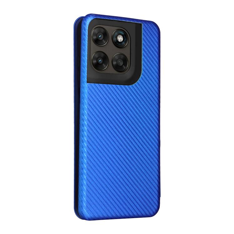 For Motorola Moto G67 5G / G77 5G Carbon Fiber Texture Flip Leather Phone Case