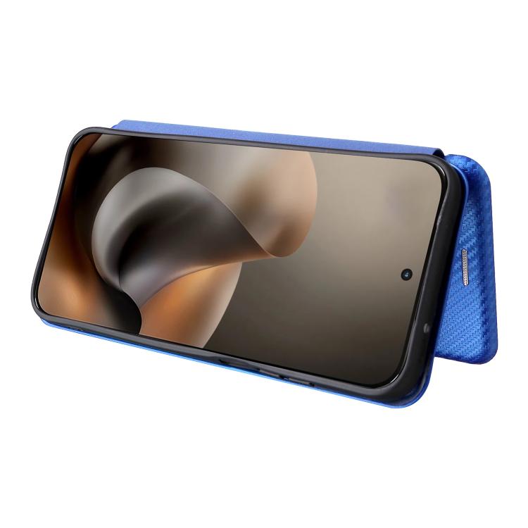 For Motorola Moto G67 5G / G77 5G Carbon Fiber Texture Flip Leather Phone Case