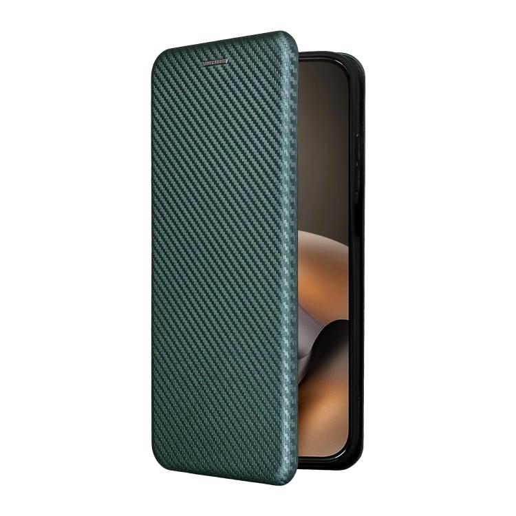 For Motorola Moto G67 5G / G77 5G Carbon Fiber Texture Flip Leather Phone Case