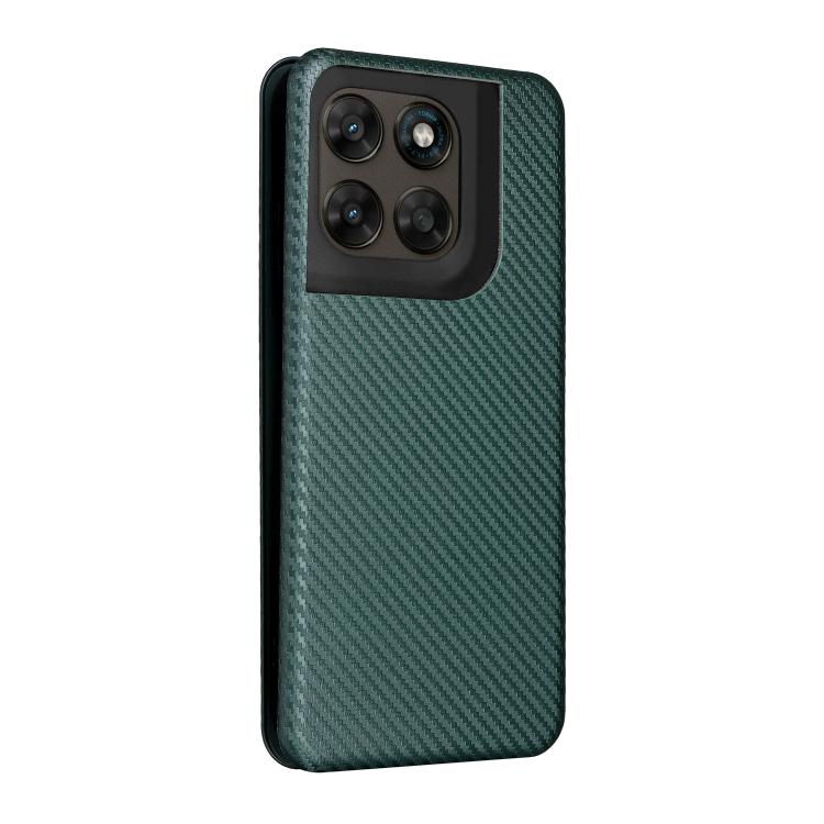 For Motorola Moto G67 5G / G77 5G Carbon Fiber Texture Flip Leather Phone Case
