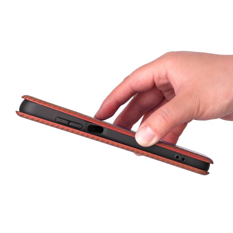For Motorola Moto G67 5G / G77 5G Carbon Fiber Texture Flip Leather Phone Case