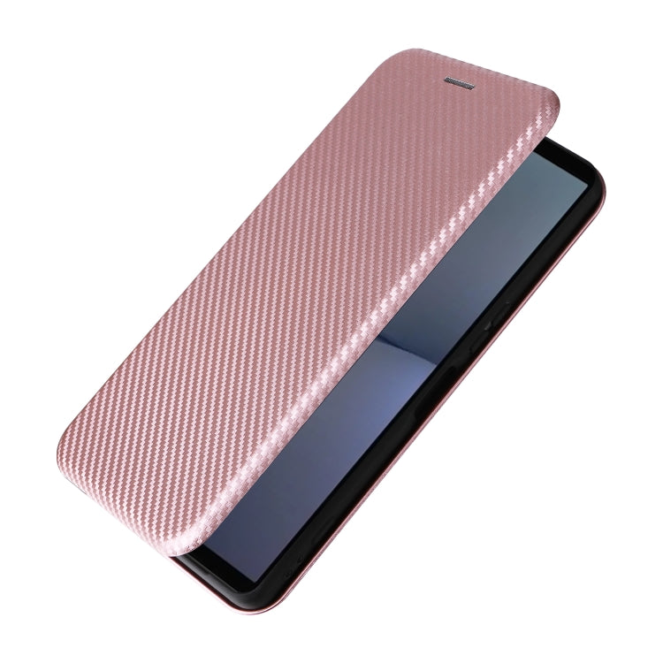 For Sony Xperia 1 VI 2024 Carbon Fiber Texture Flip Leather Phone Case