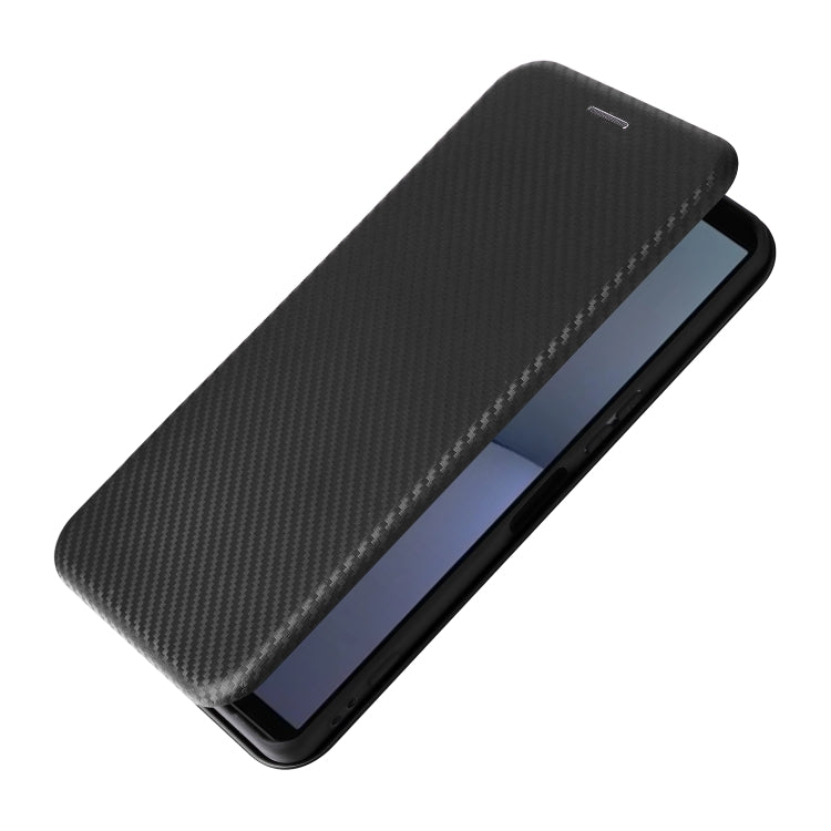 For Sony Xperia 1 VI 2024 Carbon Fiber Texture Flip Leather Phone Case