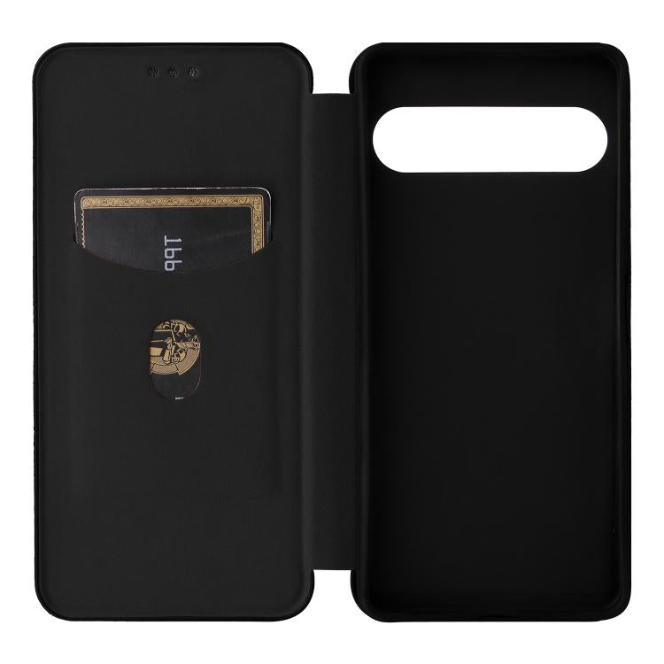 For Sony Xperia 10 VII Carbon Fiber Texture Flip Leather Phone Case