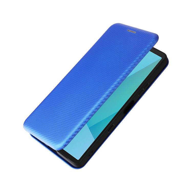 For Sony Xperia 10 VII Carbon Fiber Texture Flip Leather Phone Case