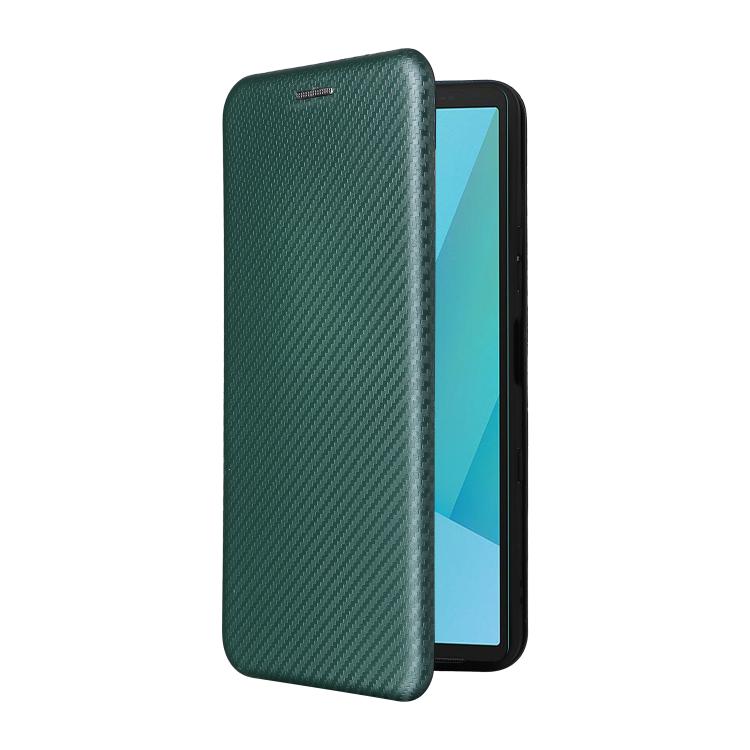 For Sony Xperia 10 VII Carbon Fiber Texture Flip Leather Phone Case